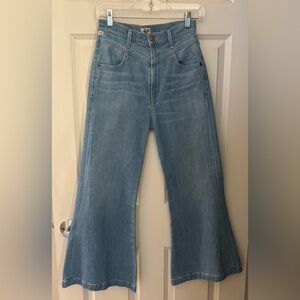 Citizens of Humanity Premium Vintage High Waisted Cropped Flare Jeans, 25